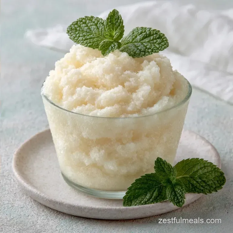 Creamy Vanilla Milkshake Slushie with Condensed Milk