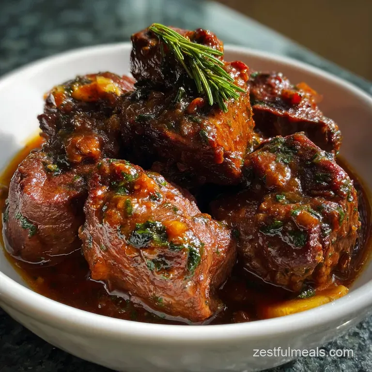 Velvety Beef Neck Bones Recipe