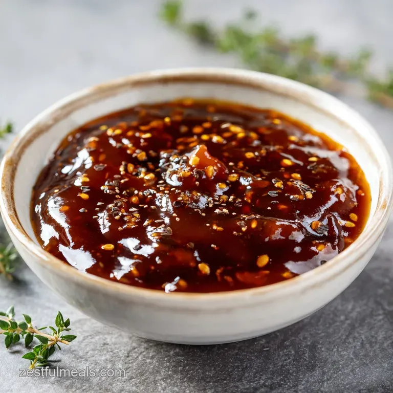 Honey BBQ Sauce: Smoky and Glossy
