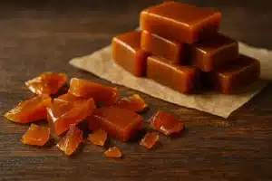 hard carmel candy
