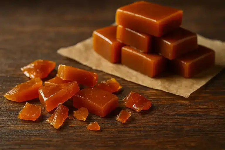 hard carmel candy