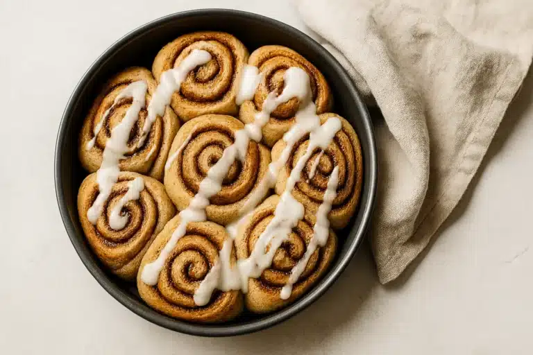 healthy cinnamon roll recipe